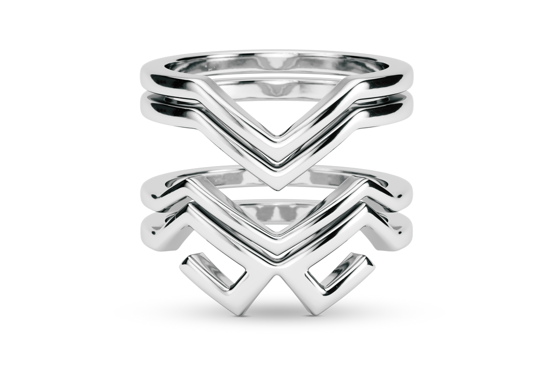 Khepri Ring Stack SS